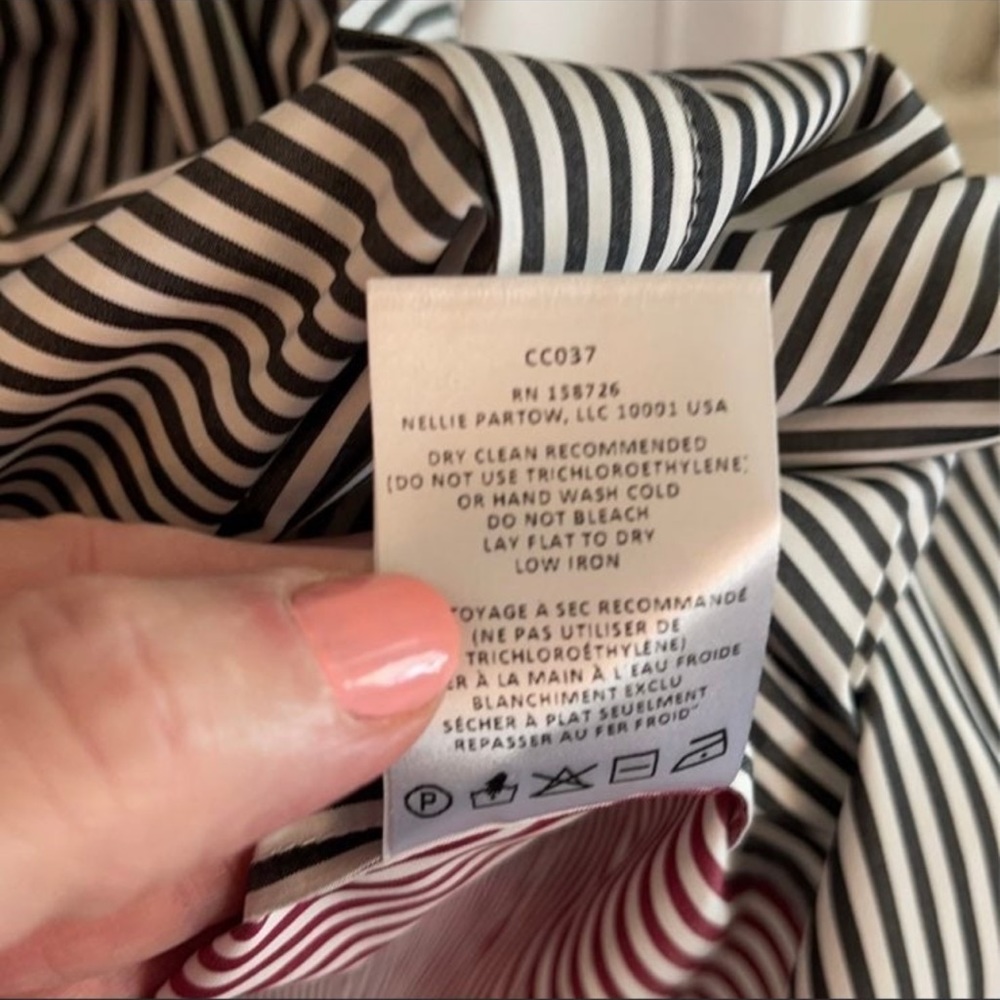 Partow Helena Shirtdress Size Small NWT - Picture 11 of 17